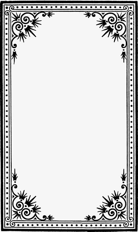 black and white frame clipart|border design black and white.